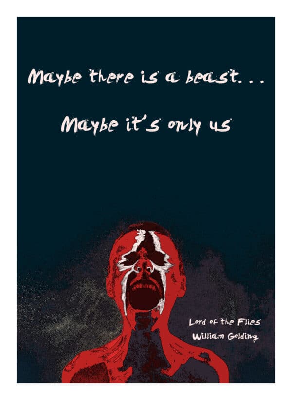 Lord of the Flies Print Front