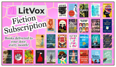 Book Subscriptions - LitVox Fiction Subscription Second Image