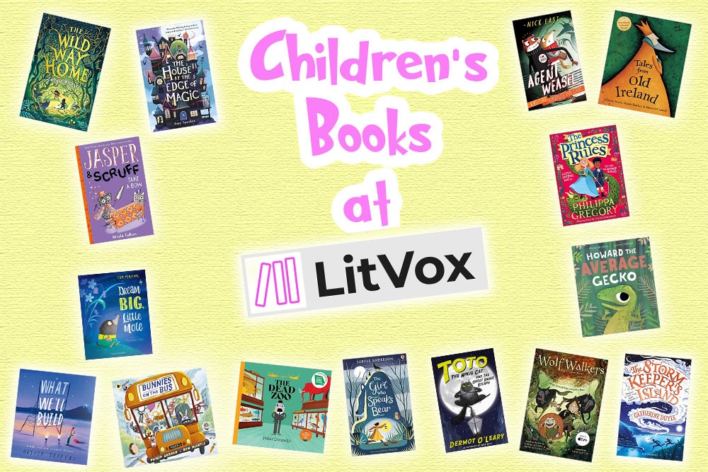 LitVox Home - Mobile Slider Children's Books