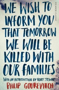We Wish To Inform you that Tomorrow We Will Be Killed With Our Families